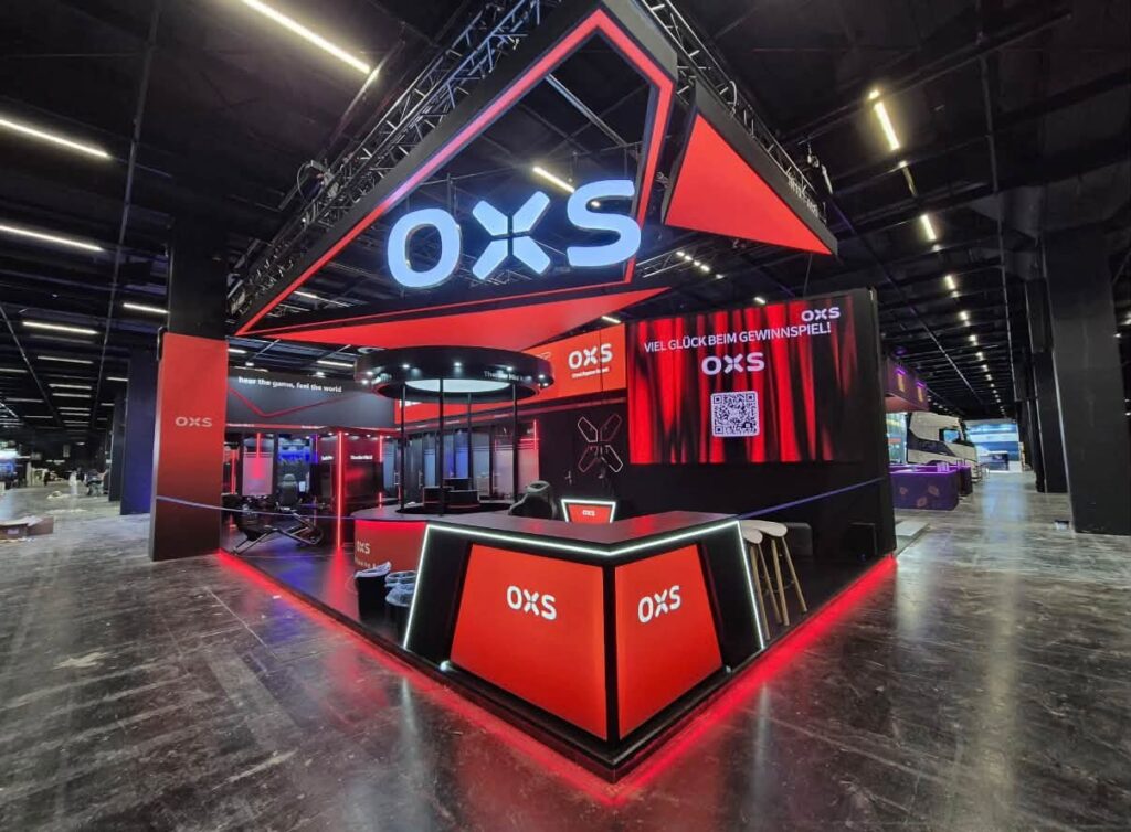 Weplus exhibition stand at Gamescom in Cologne